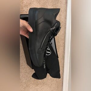 SOHO urban-black high sneakers. new with tags, never worn size 44EU and 11US